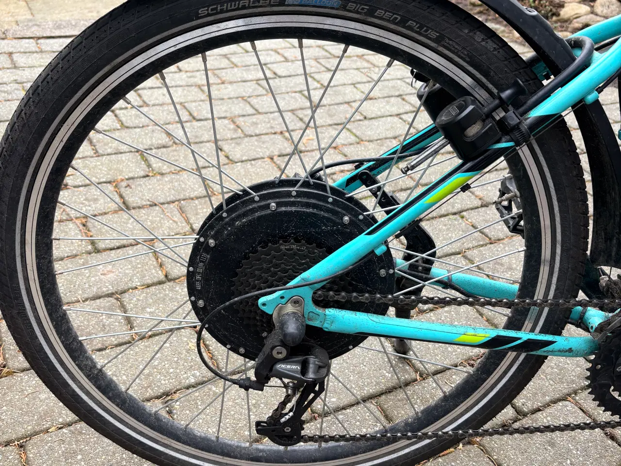 Billede 3 - Trek elcykel herre grøn/sort