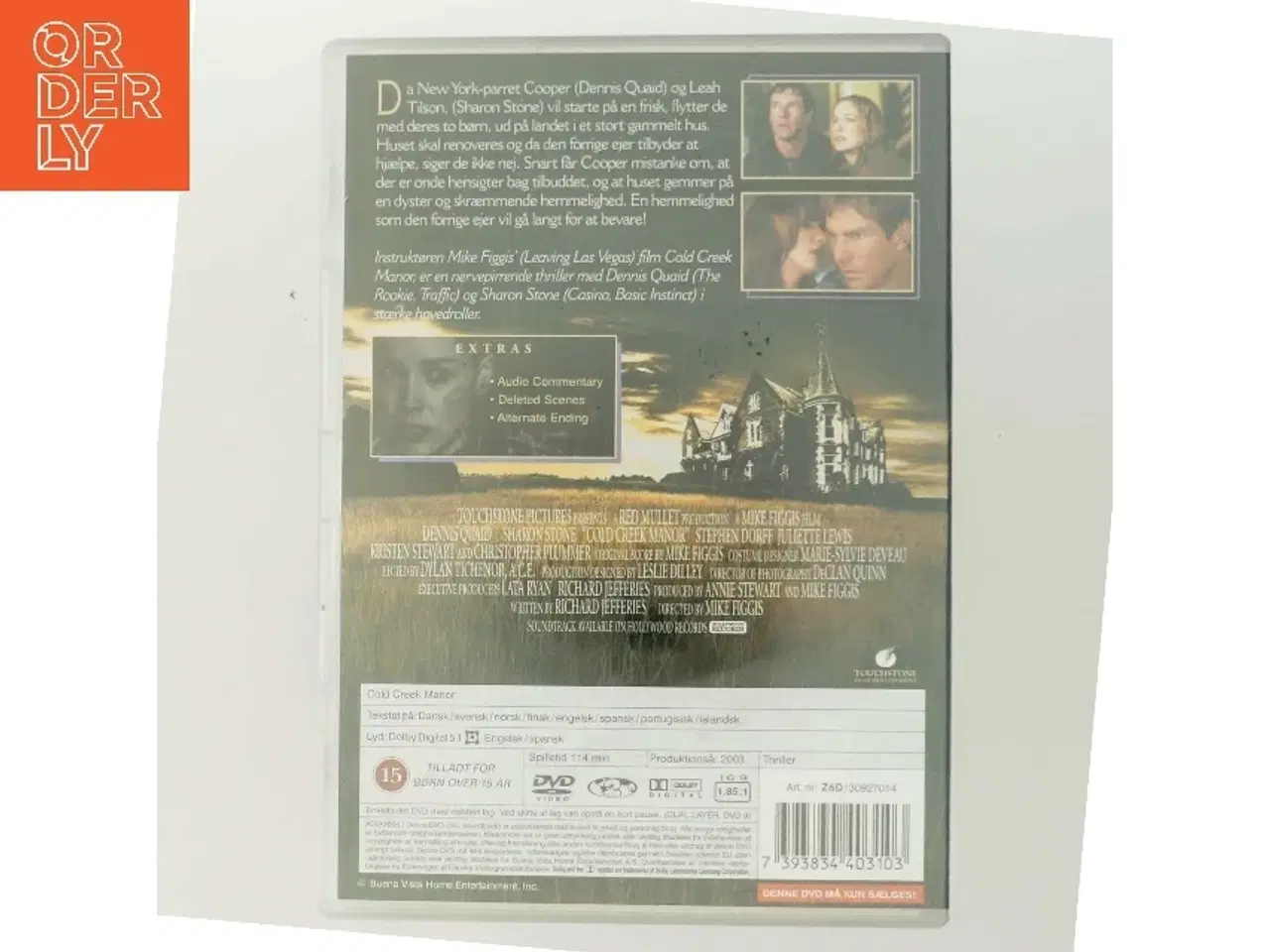 Billede 3 - Cold Creek Manor med Dennis Quaid (DVD)