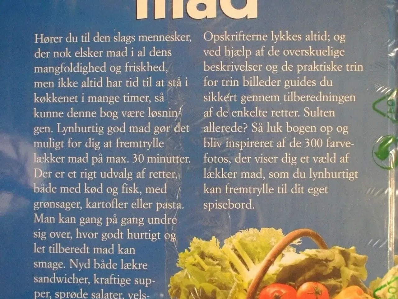 Billede 2 - lynhurtig god mad - ny i plast, emne: mad og vin