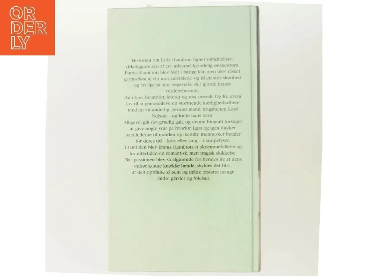 Billede 3 - Lady Hamilton og hendes tid af Maria Helleberg (Bog)