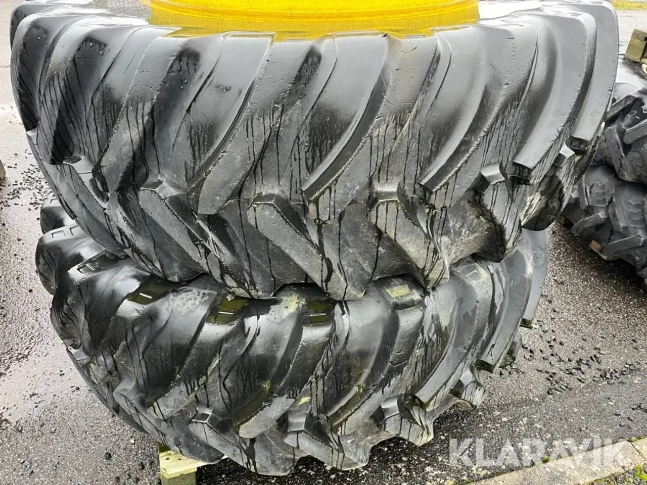 Billede 5 - Tvillingehjul Alliance og Michelin 4 styk - med 8 klemmer