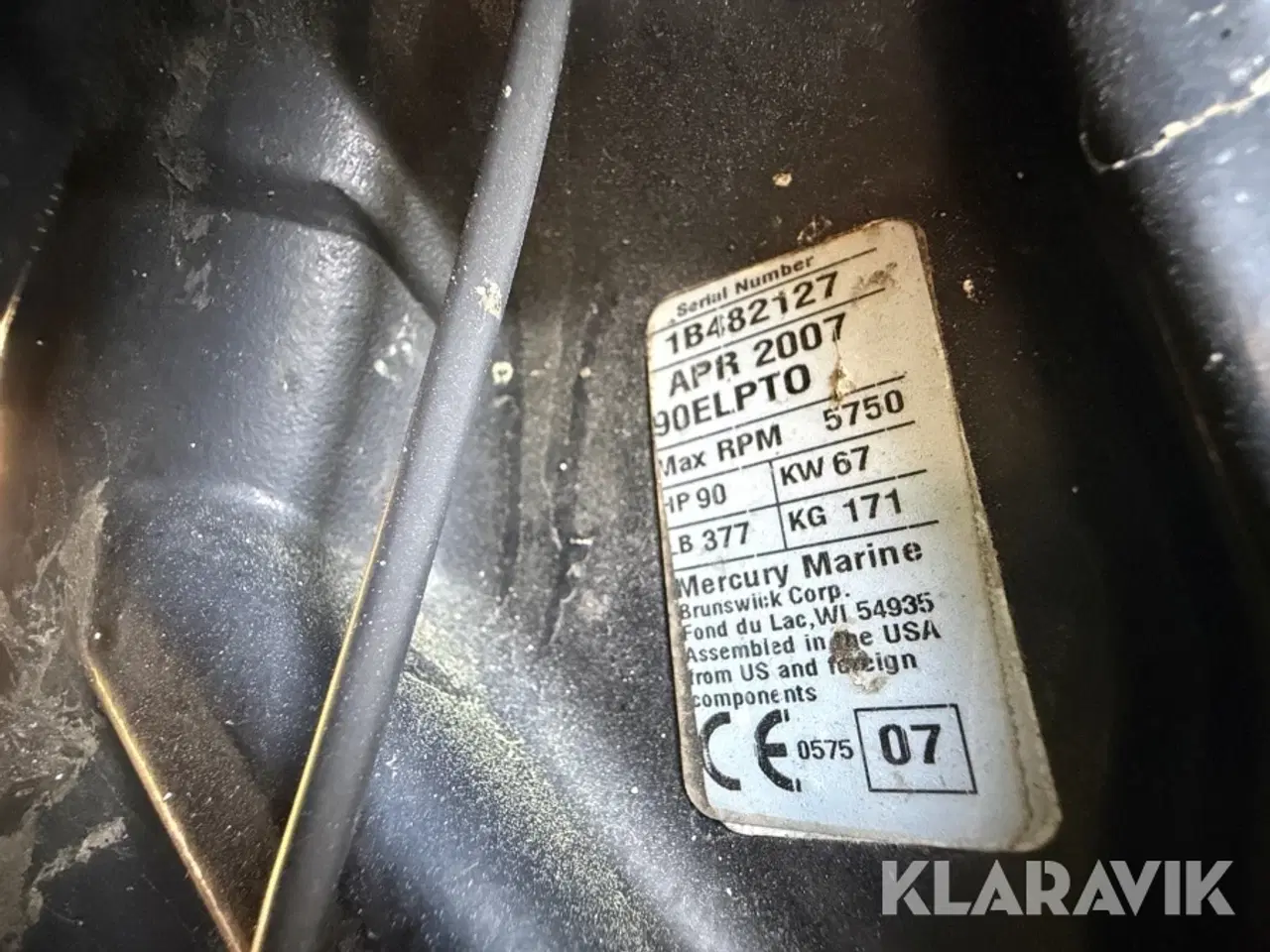 Billede 9 - Båd Uttern D55 Motorbåd  med Mercury OptiMax 90 HK