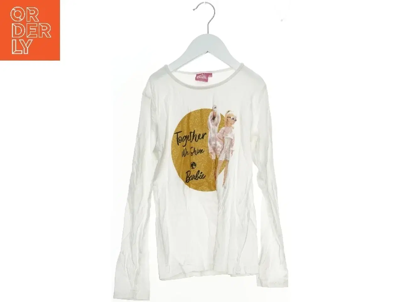 Billede 1 - Langærmet Barbie bluse fra Barbie (str. 140)