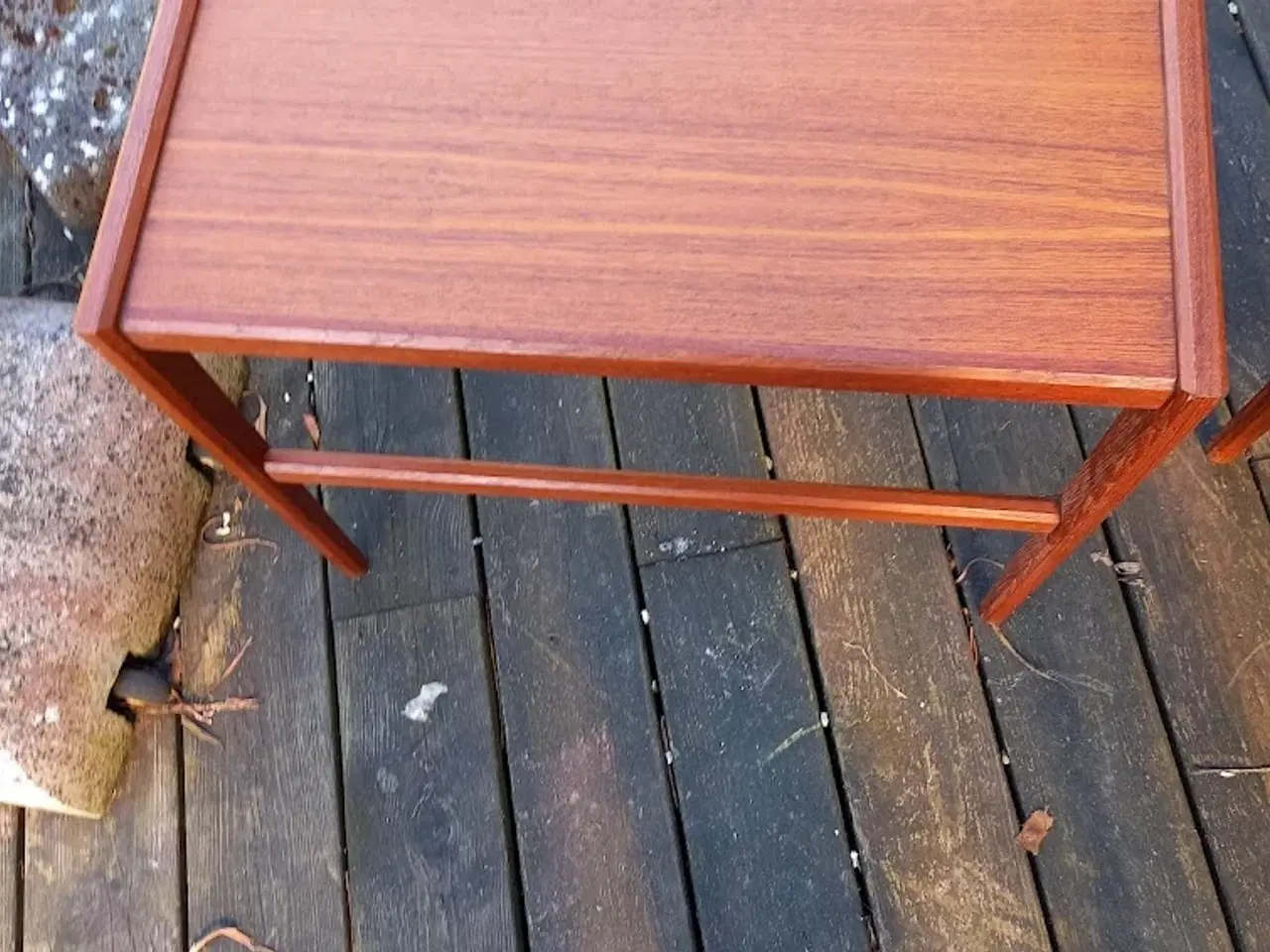 Billede 7 - Indskudsborde teak