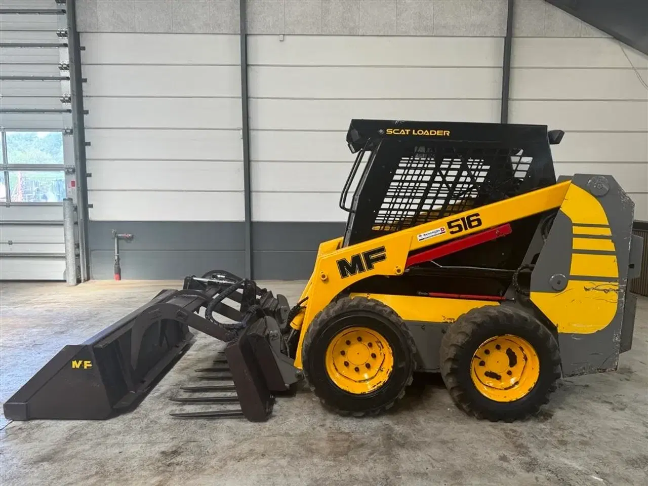 Billede 2 - MF 516 scat loader