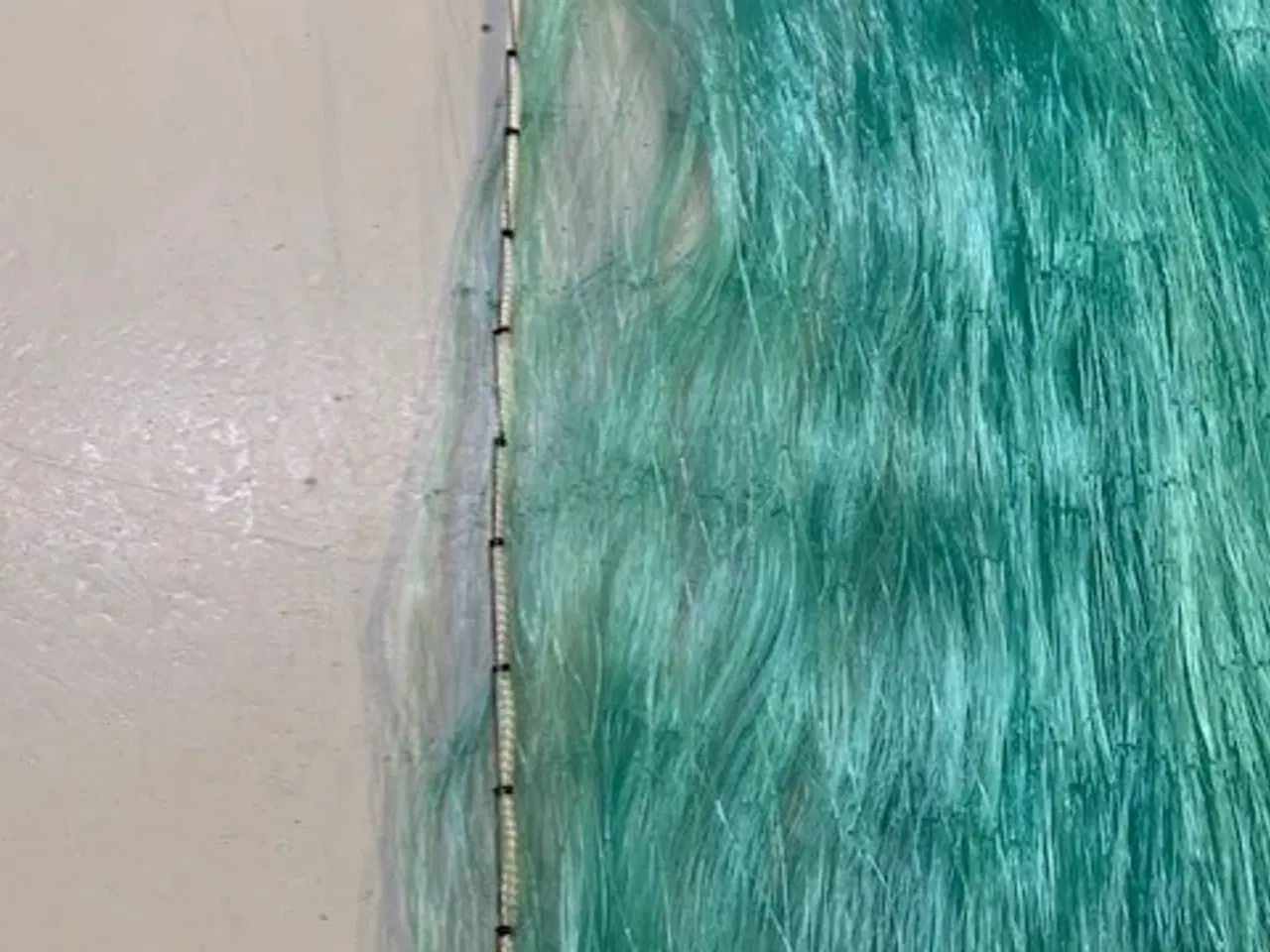 Billede 5 - 100% Håndsyet Lakse/Ørredgarn med 50mm eller 65mm 