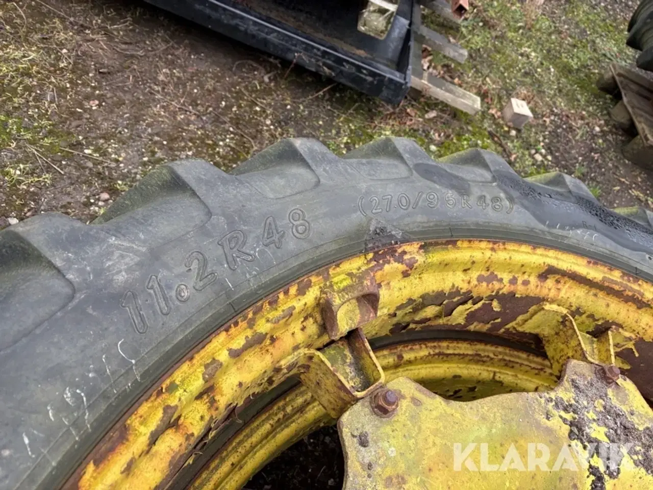 Billede 10 - Landbrugshjul Alliance 9.5R36 + 11.2R48 2 sæt
