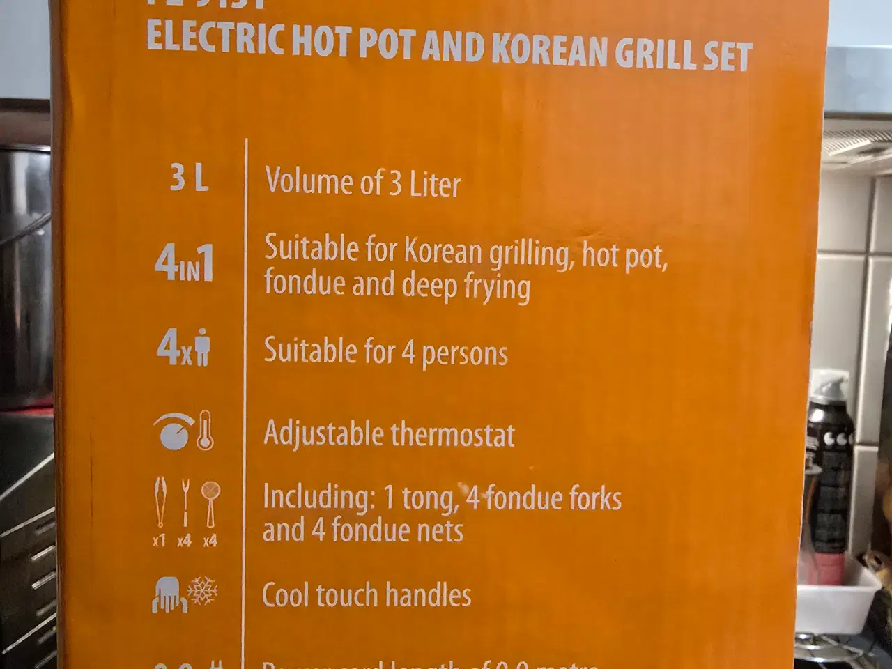 Billede 4 - TRISTAR / Koreansk grill set