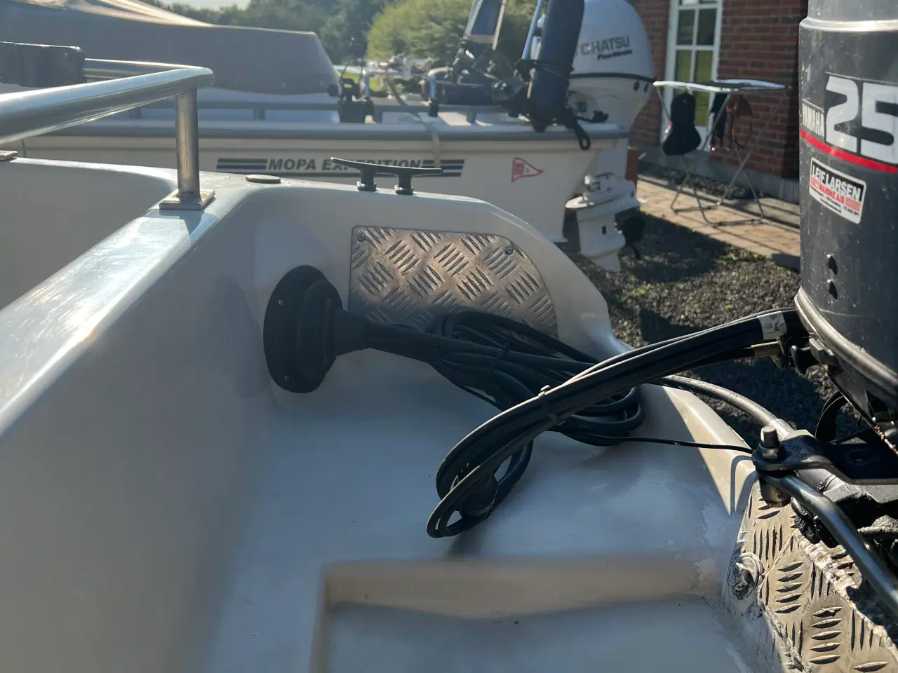 Billede 5 - Terhi 4110 styrepultsbåd m trailer klargjort