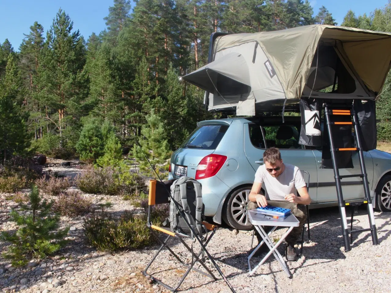 Billede 3 - Moby Mountain Peak XL - tagtelt udlejning