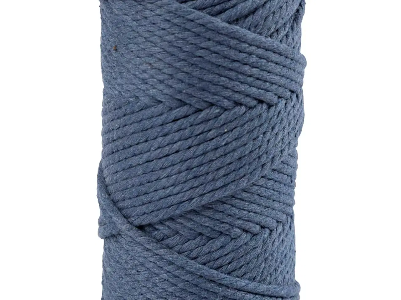 Billede 1 - Blå Macramé Reb 55m - Bæredygtigt og Stærkt