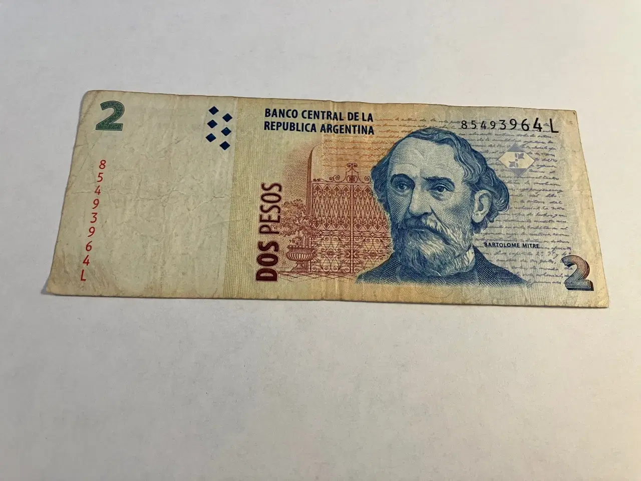 Billede 1 - 2 Pesos Argentina