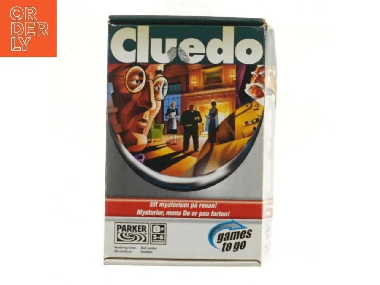 Billede 1 - Cluedo Rejsespil fra Parker (str. 23x15 cm)