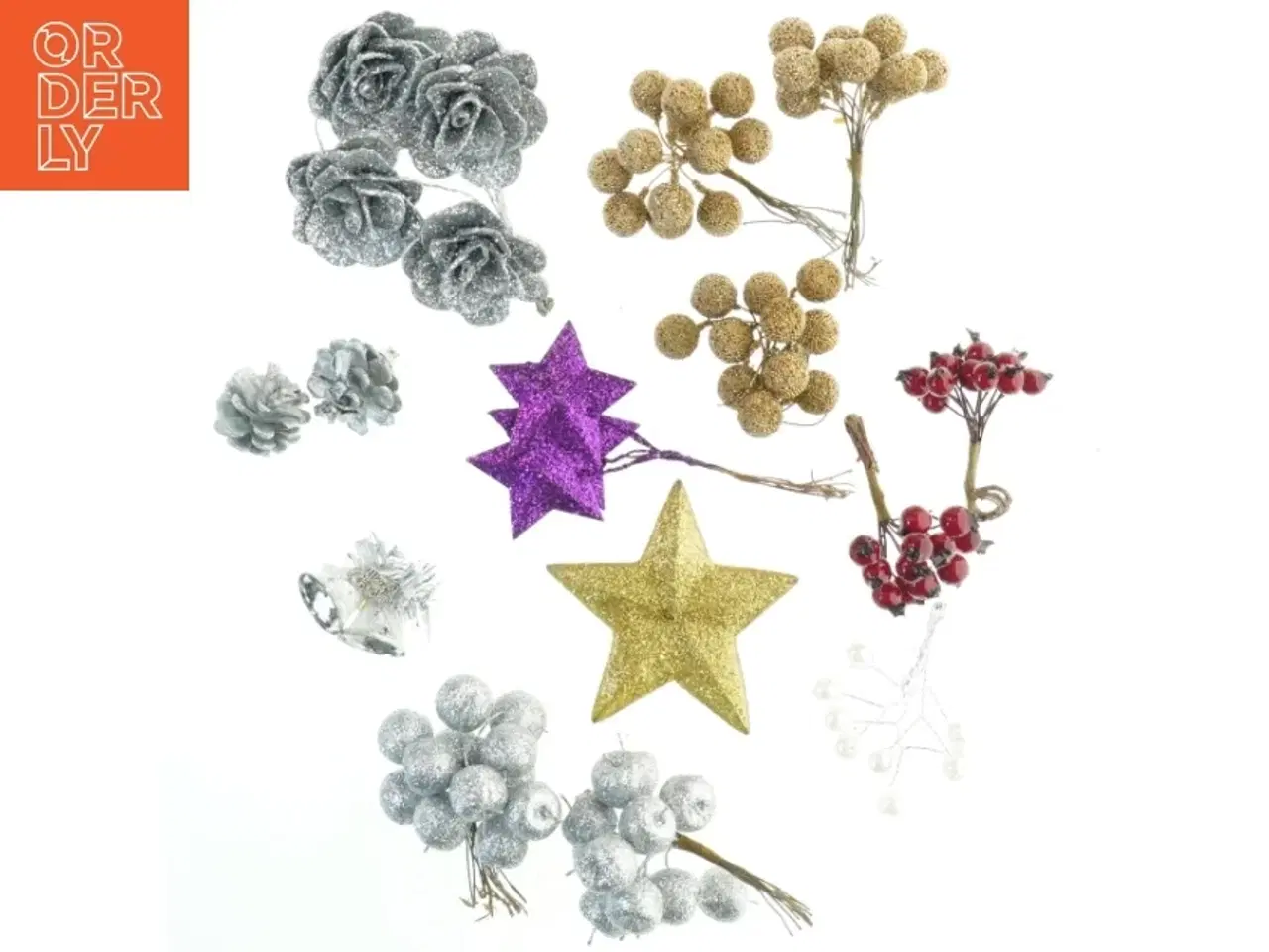Billede 2 - Diverse juledekorationer (str. 13x11 cm)