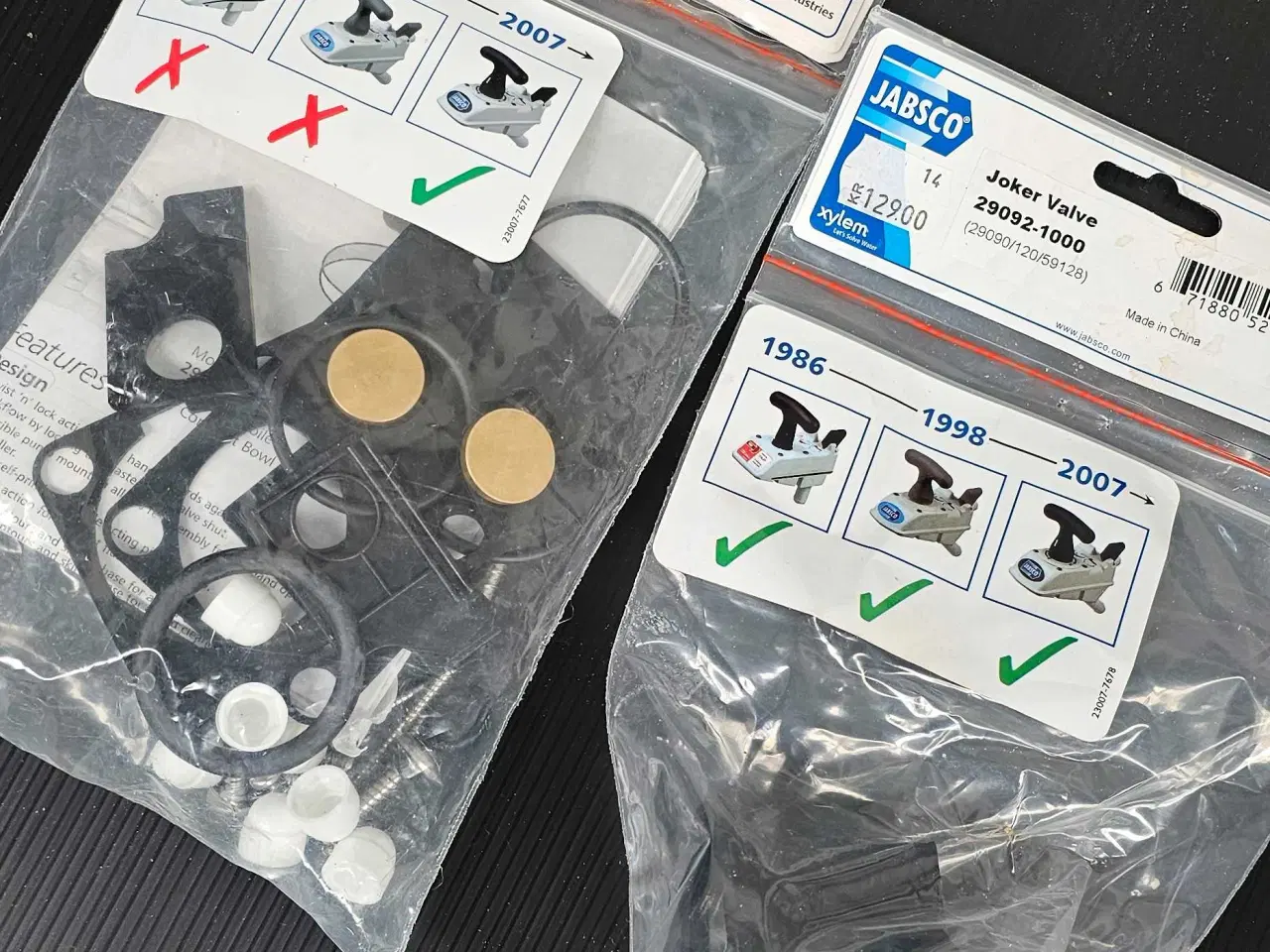 Billede 1 - Jabsco reservedele