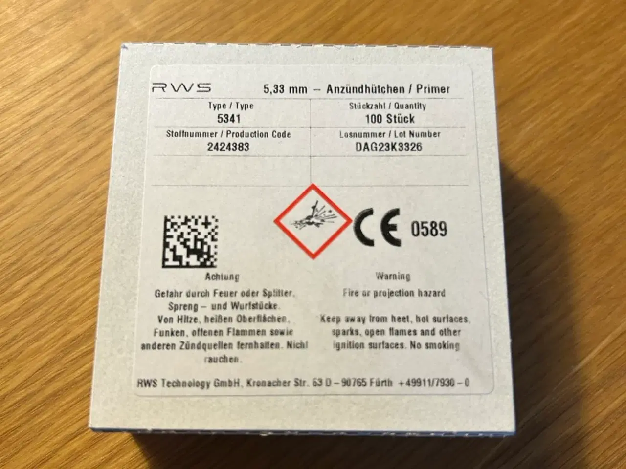 Billede 1 - RWS LR fænghætter