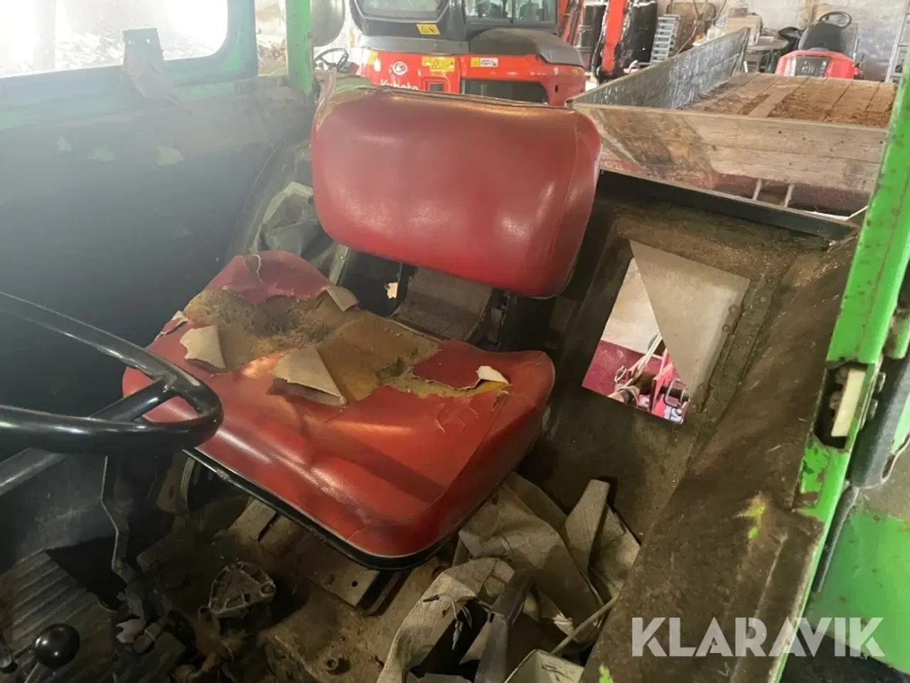 Billede 11 - Veterantraktor Deutz D 6806 med stenopsamler & vogn