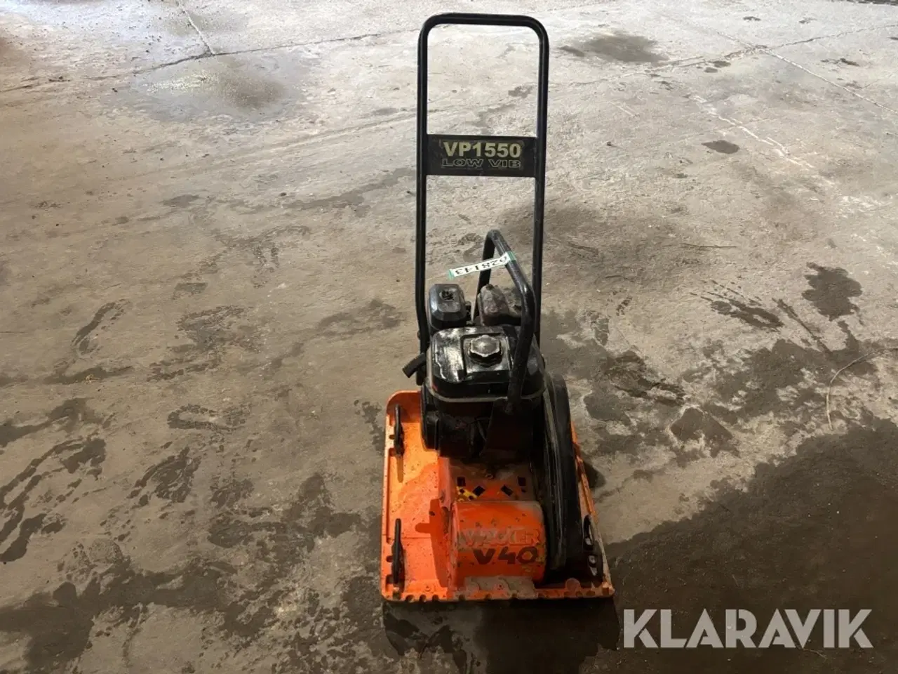 Billede 8 - Pladevibrator Wacker VP1550 low Vib