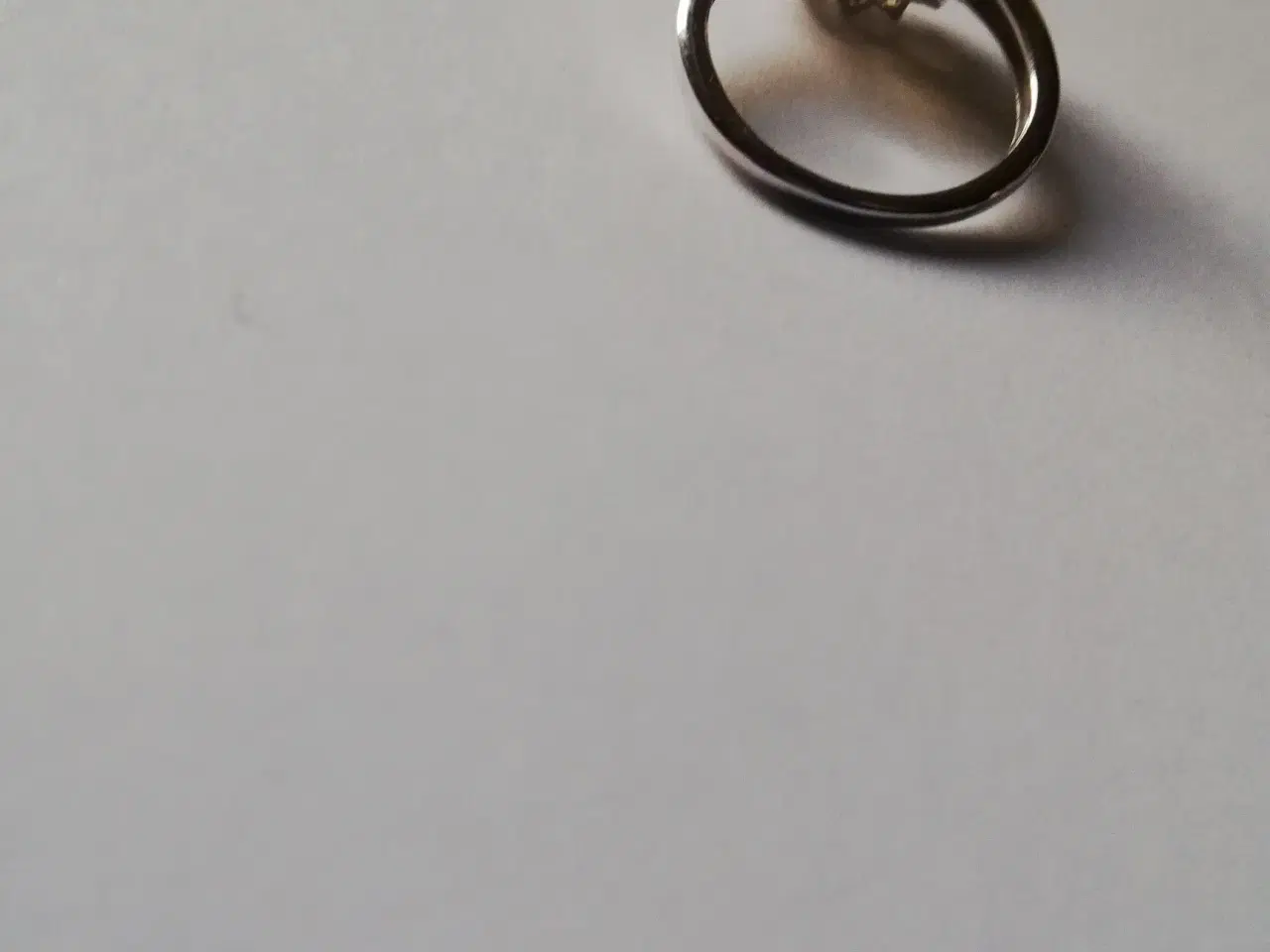 Billede 6 - finger ring med citrin, 9 crt gold - størrelse: 54