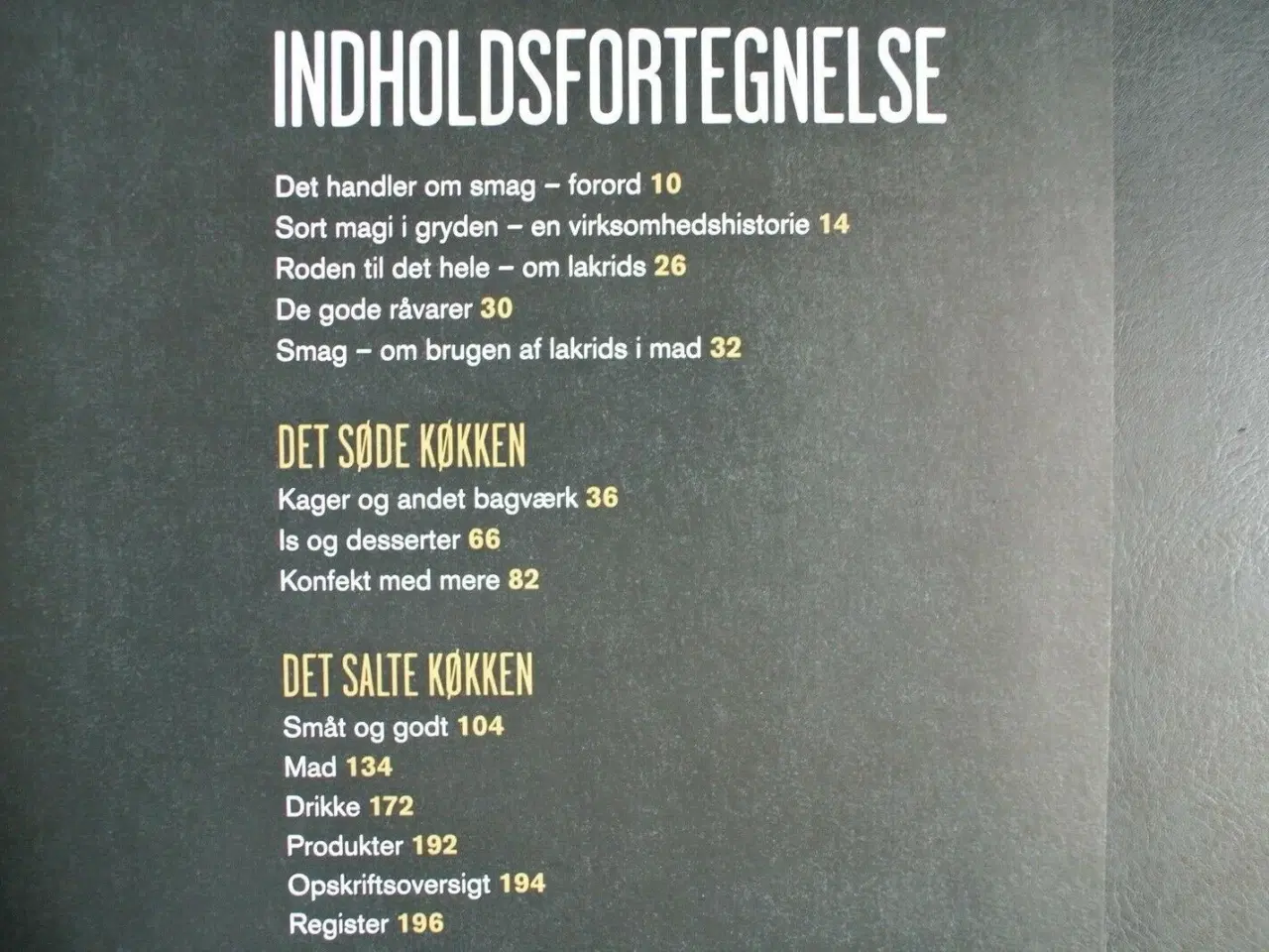 Billede 2 - lakrids i maden, af johan bülow, emne: mad og vin