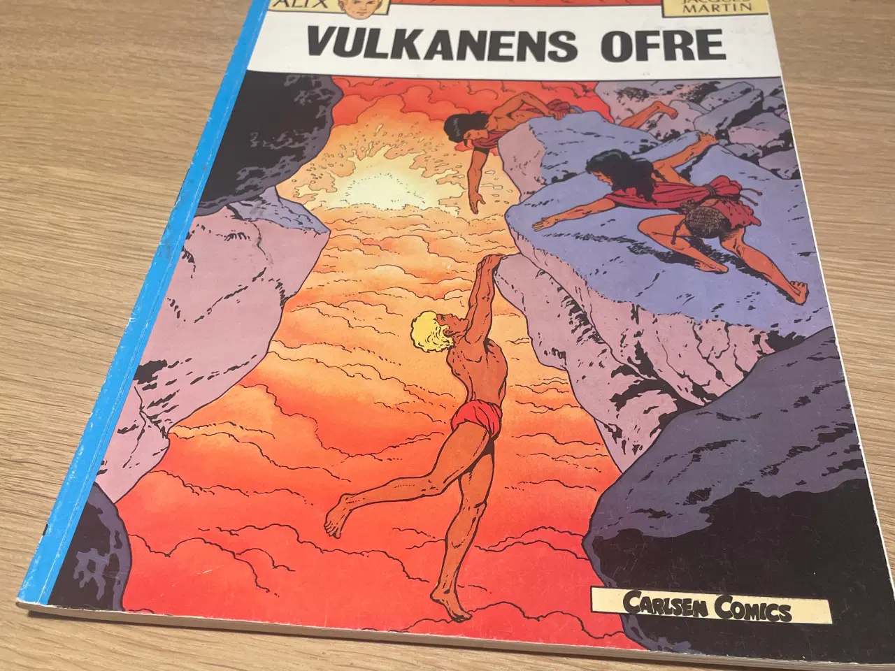 Billede 1 - Tegneserie VULKANENS OFRE.