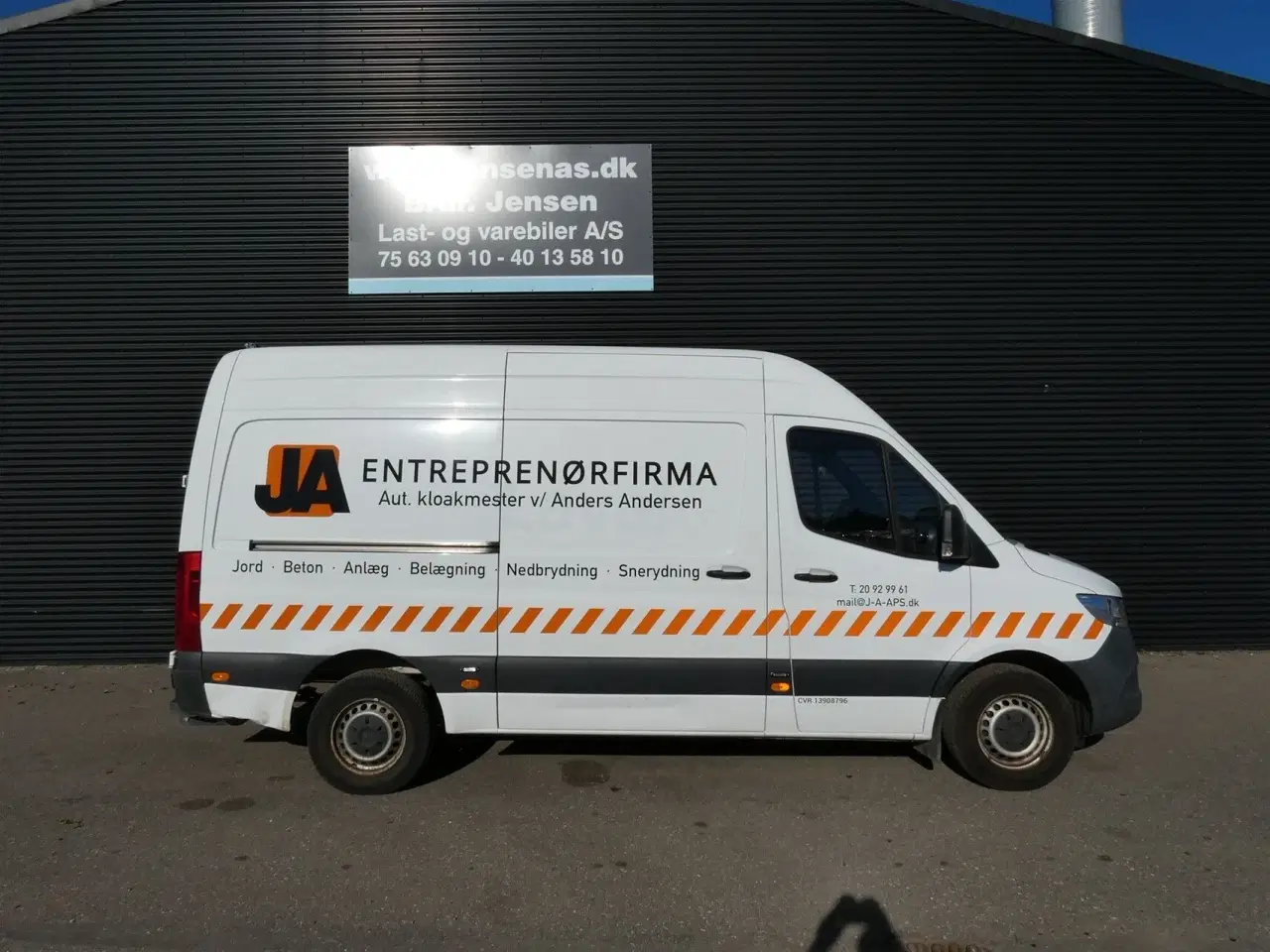 Billede 4 - Mercedes-Benz Sprinter 316 2,1 CDI A2 H2 RWD 163HK Van 6g Aut.
