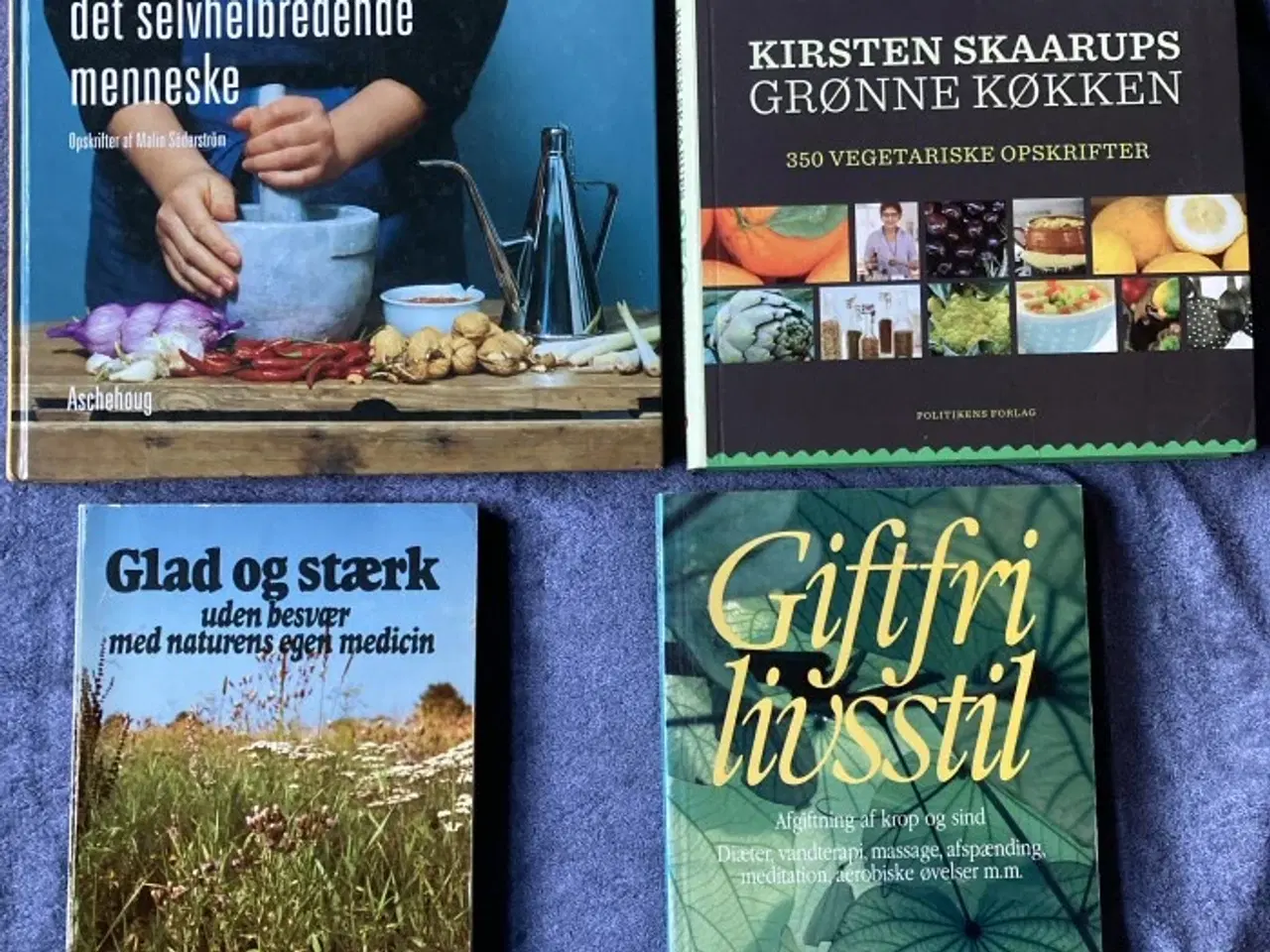 Billede 4 - Bøger om urter og sund mad – se pris på hver