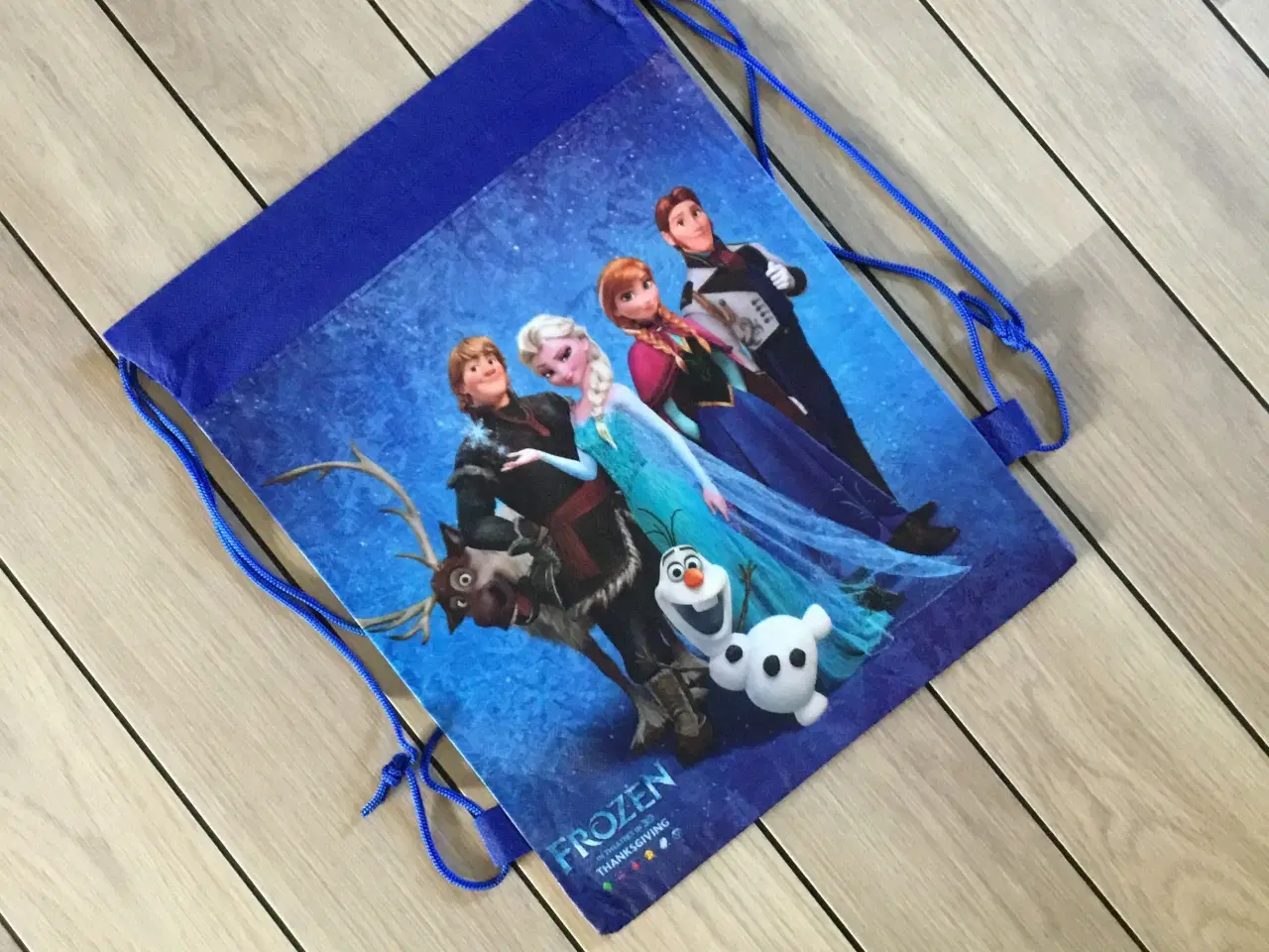 Billede 2 - Frost gymbag opbevaringspose med Elsa Anna Frost 