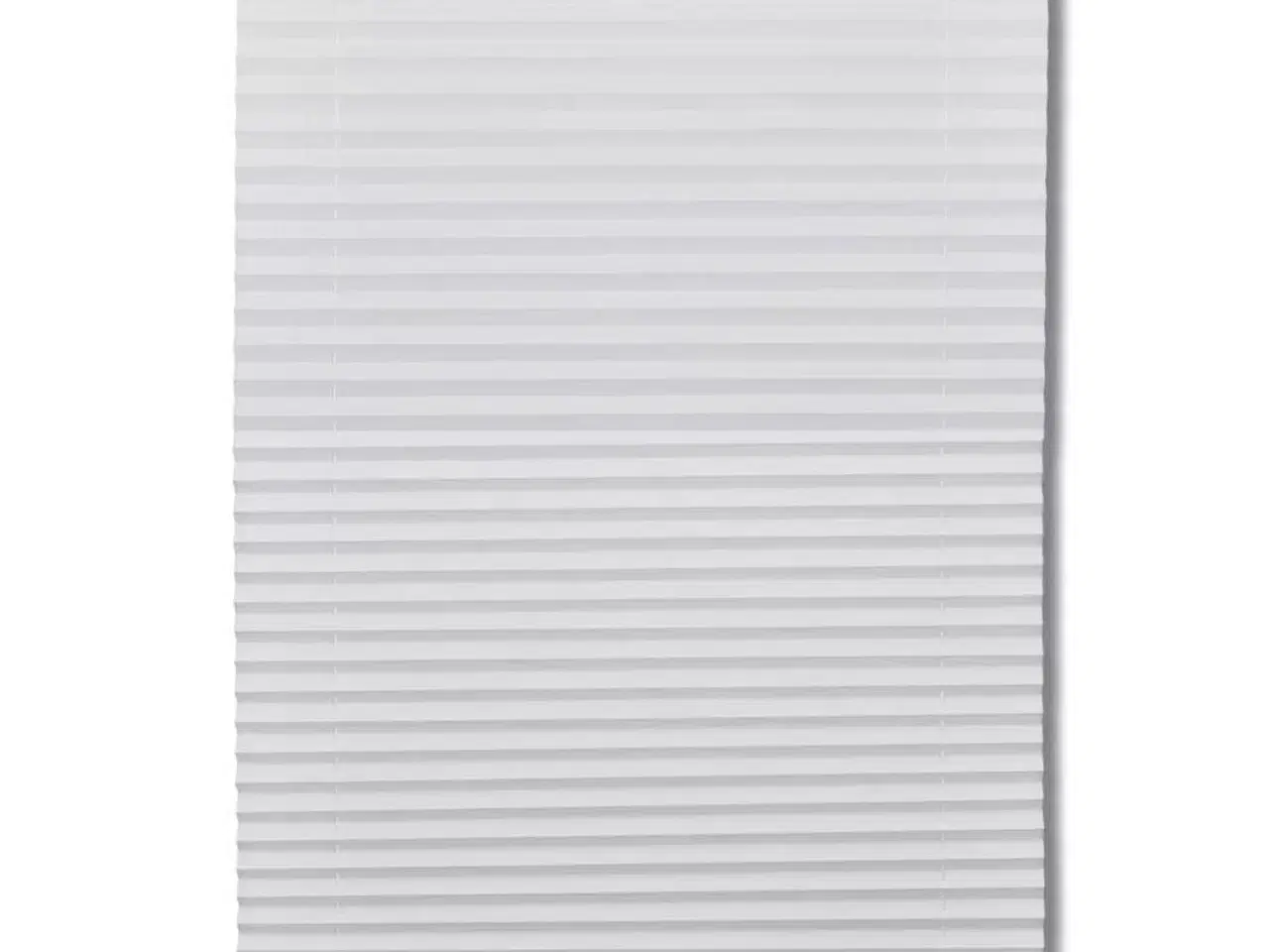 Billede 2 - Plisségardiner 80 x 100 cm hvid