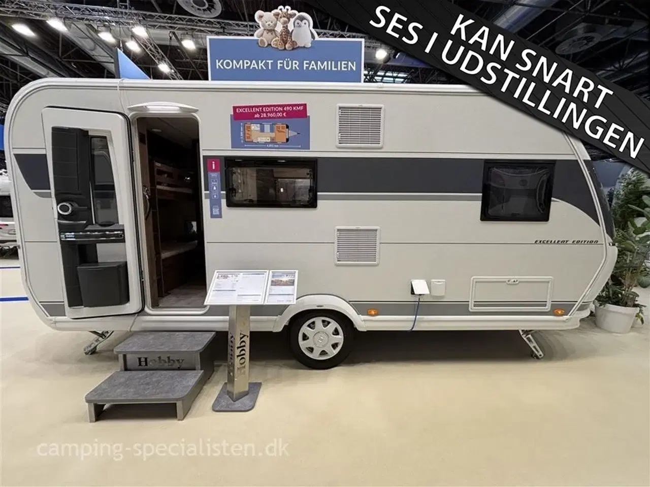Billede 1 - 2026 - Hobby De Luxe 490 KMF   Hobby De luxe 490 KMF kan snart ses hos Camping-Specialisten.dk