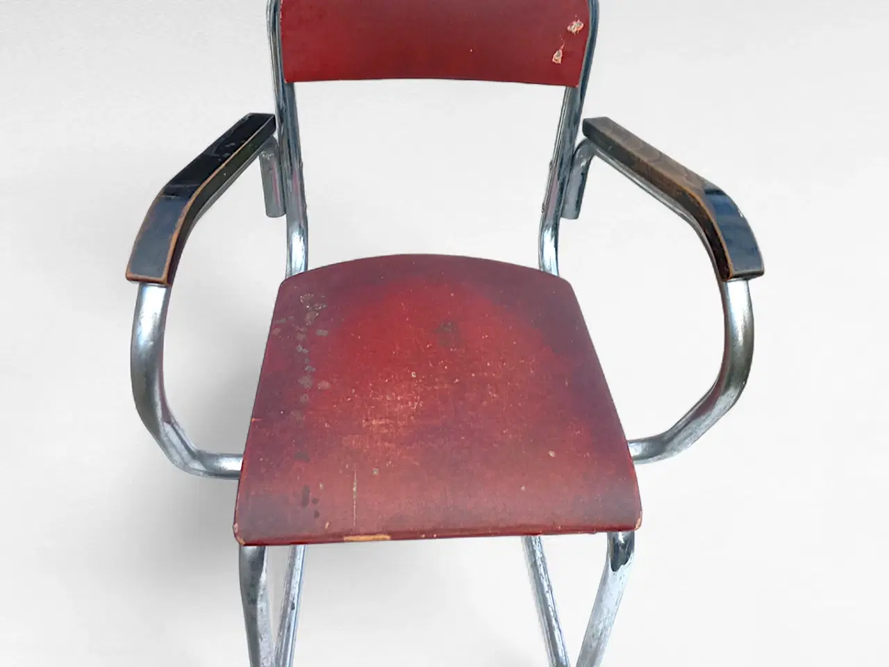 Billede 6 - Funkisstol i forkromet stål – ca. 1930/40’erne