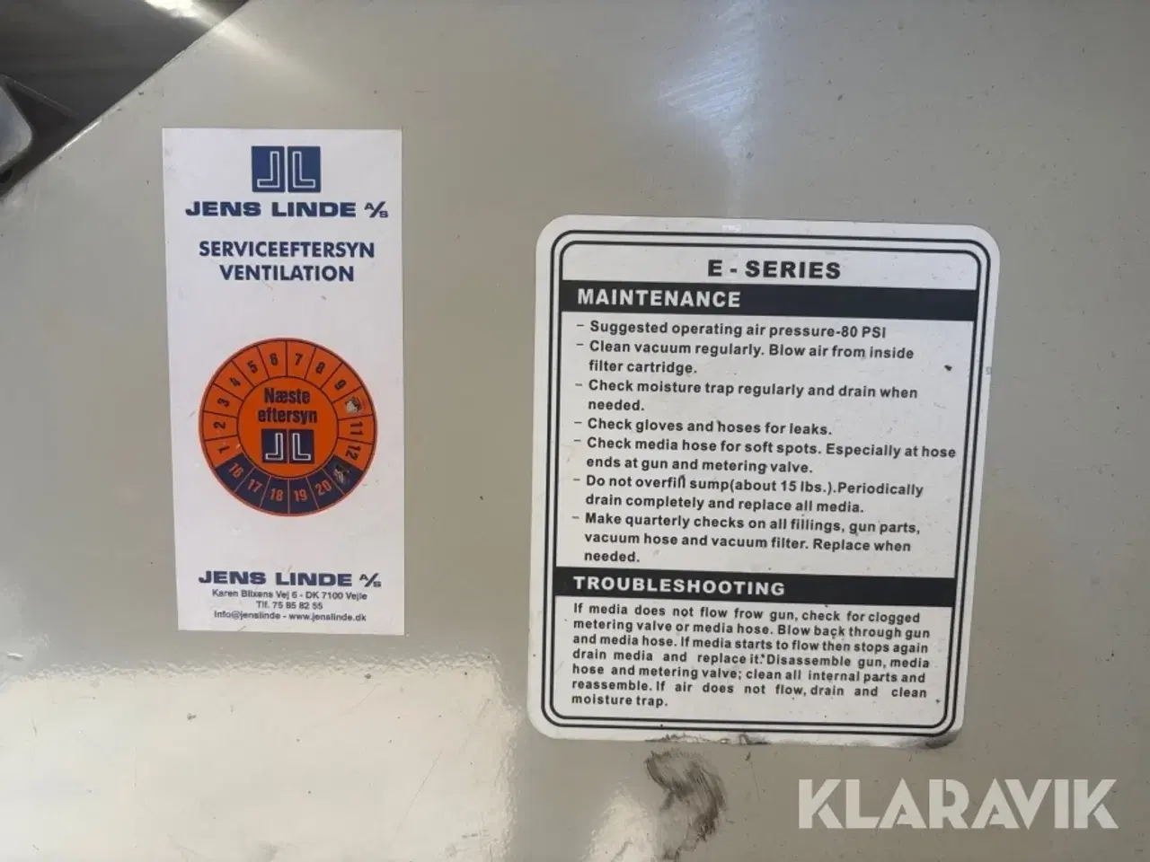 Billede 9 - Sandblæsekabine Jens Linde 424A