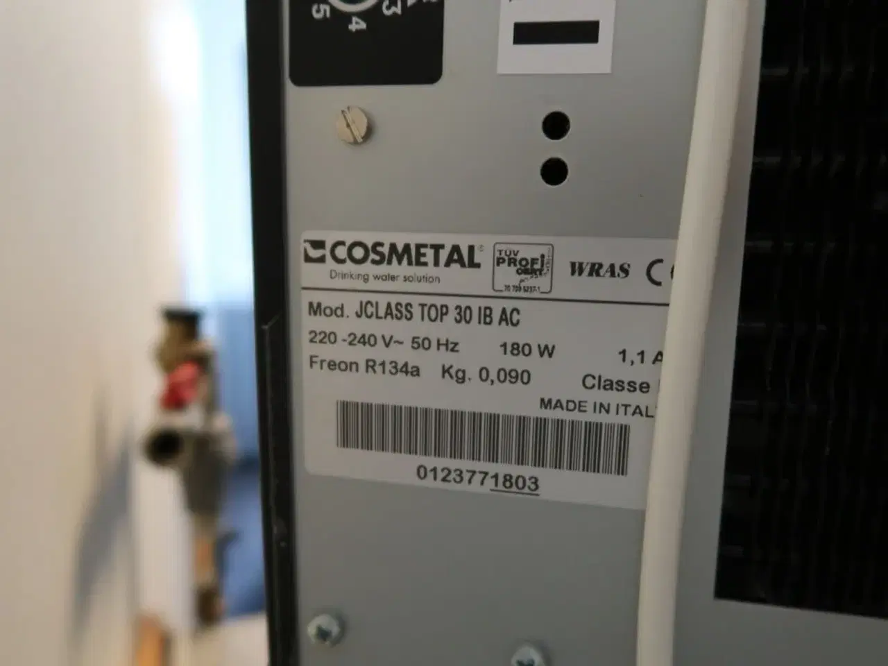 Billede 5 - Vanddispenser COSMETAL JCLASS TOP 30 IB AC