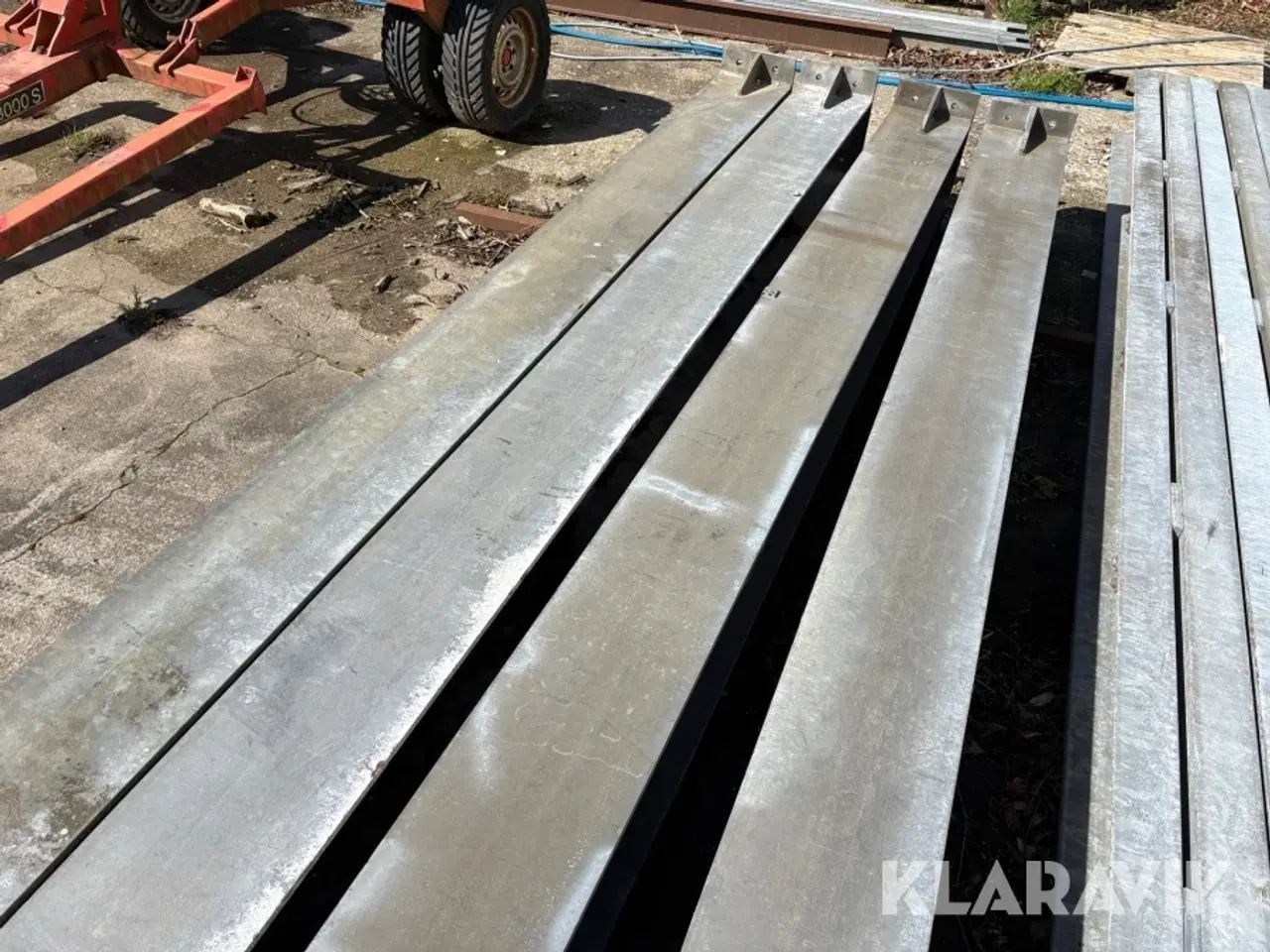 Billede 4 - Stålstolper 4 styk