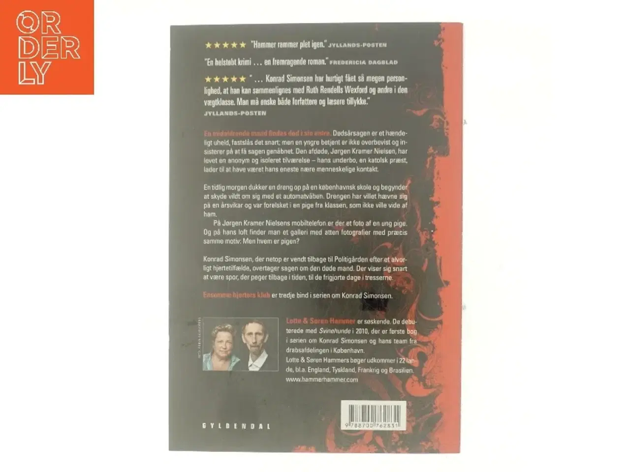 Billede 3 - Ensomme hjerters klub : kriminalroman af Lotte Hammer (Bog)