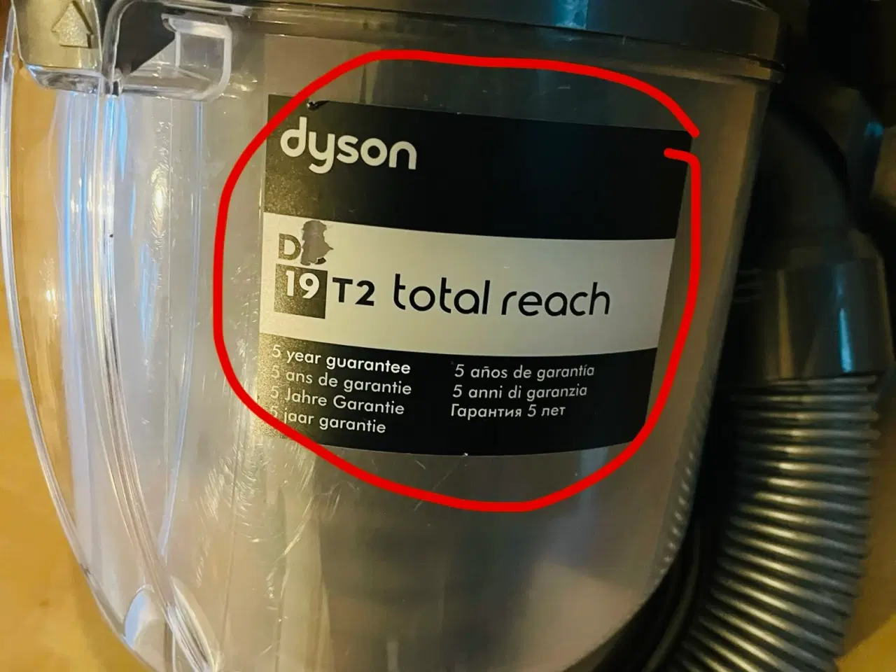 Billede 2 - Dyson DC19 Støvsuger 