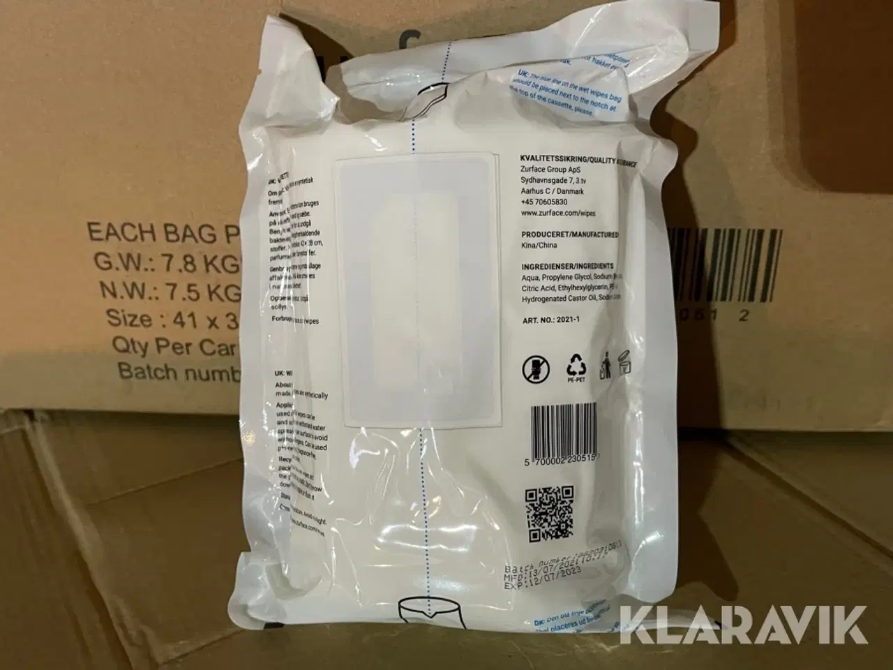 Billede 2 - Vådservietter Zurface 432 styk.