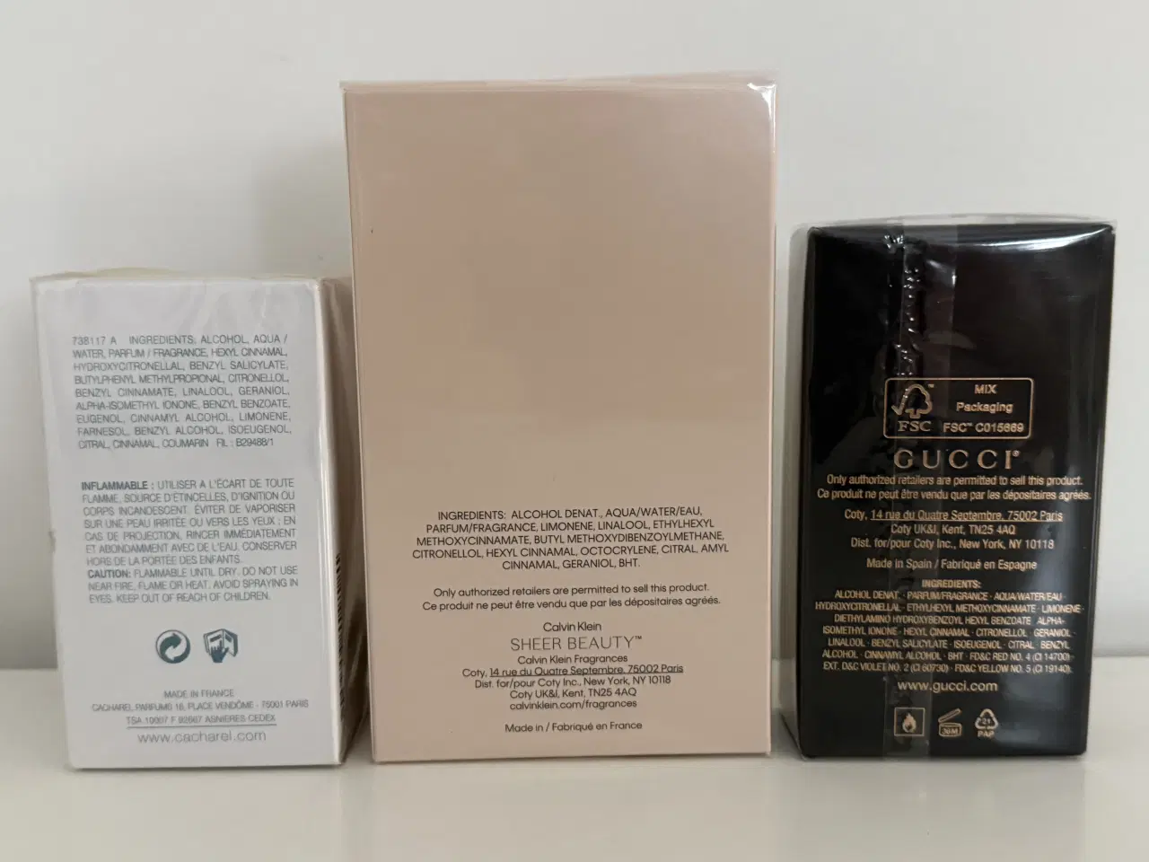 Billede 1 - CK Sheer Beauty, Gucci Guilty Eau de Toilette til 