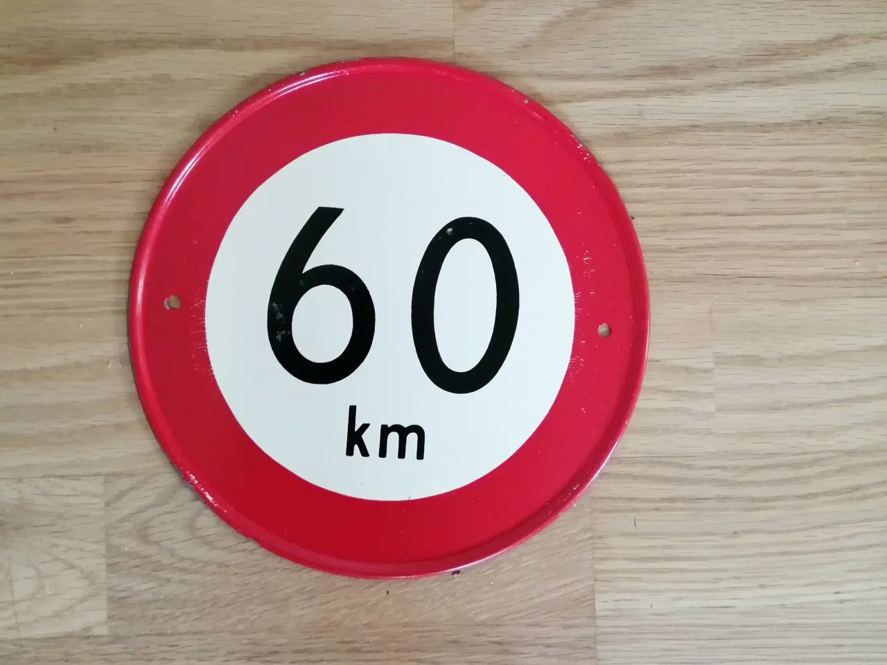 Billede 1 - Skilt 60 km