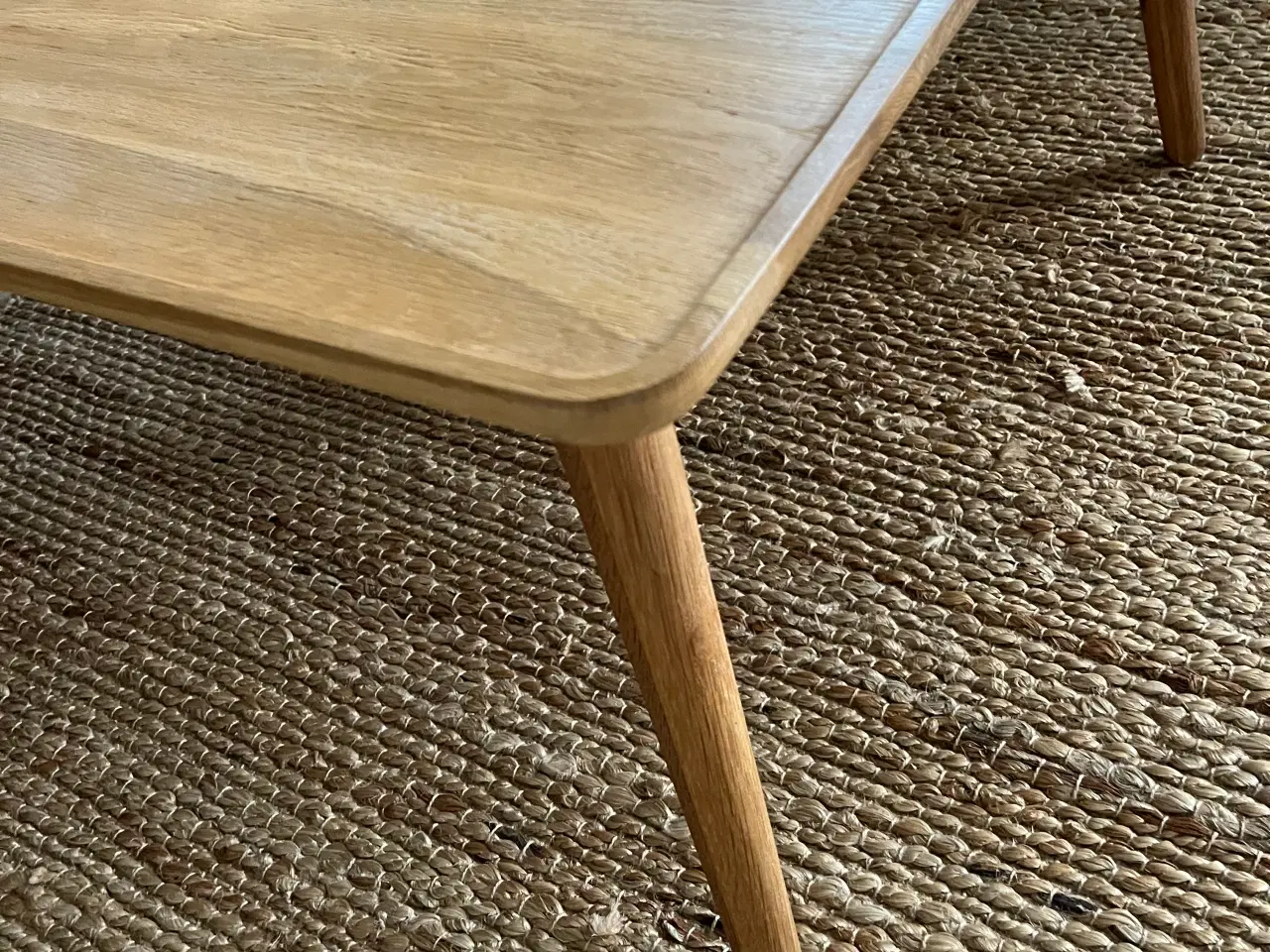 Billede 1 - Sofabord olieret egetræ