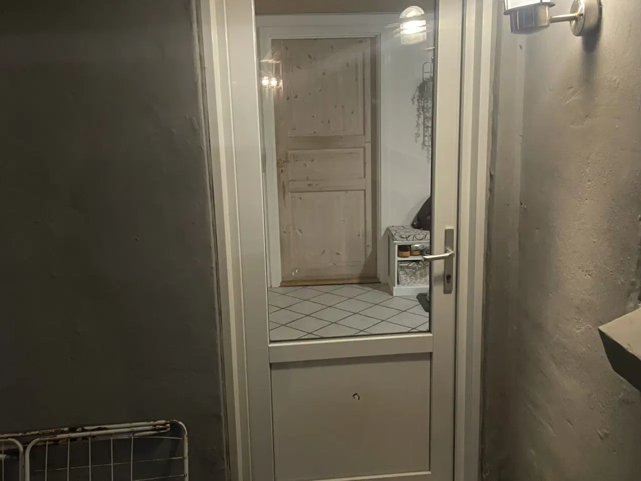 Billede 1 - Facadedør, plastik.