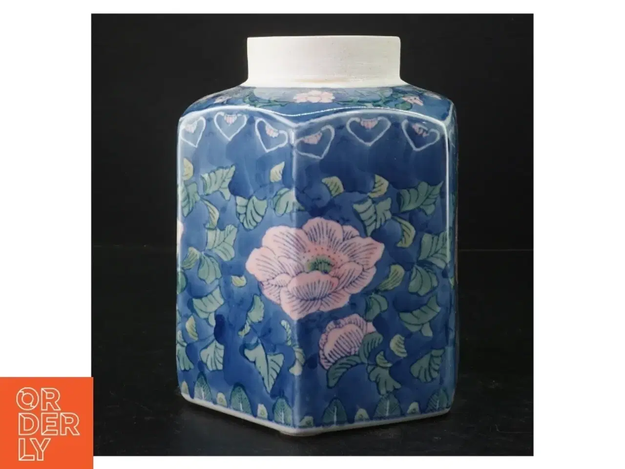 Billede 1 - Kinesisk porcelænsvase (str. H. 22 cm)