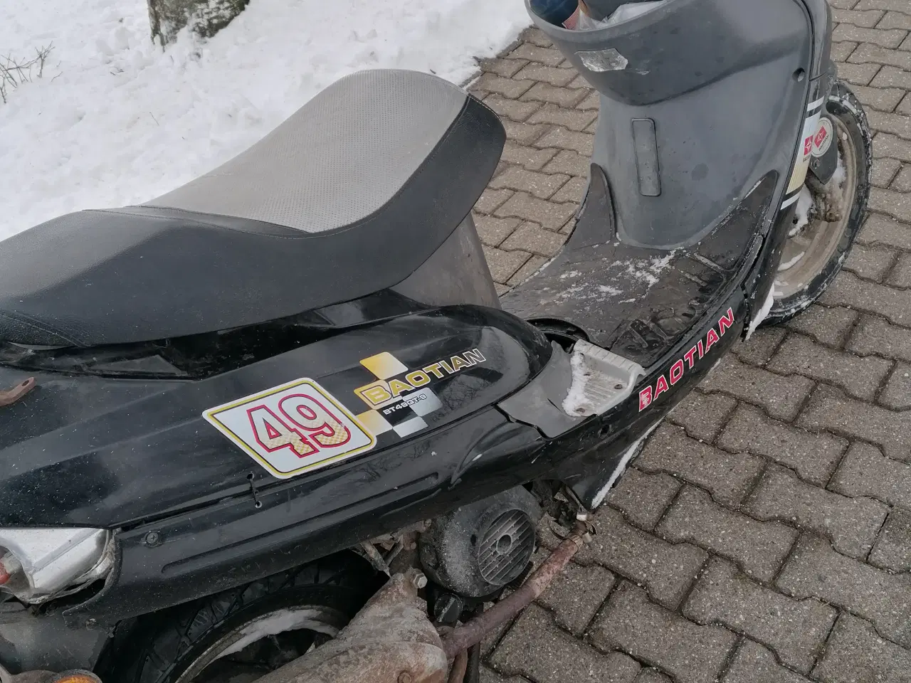 Billede 2 - Billigt projekt Baotian Supermoto