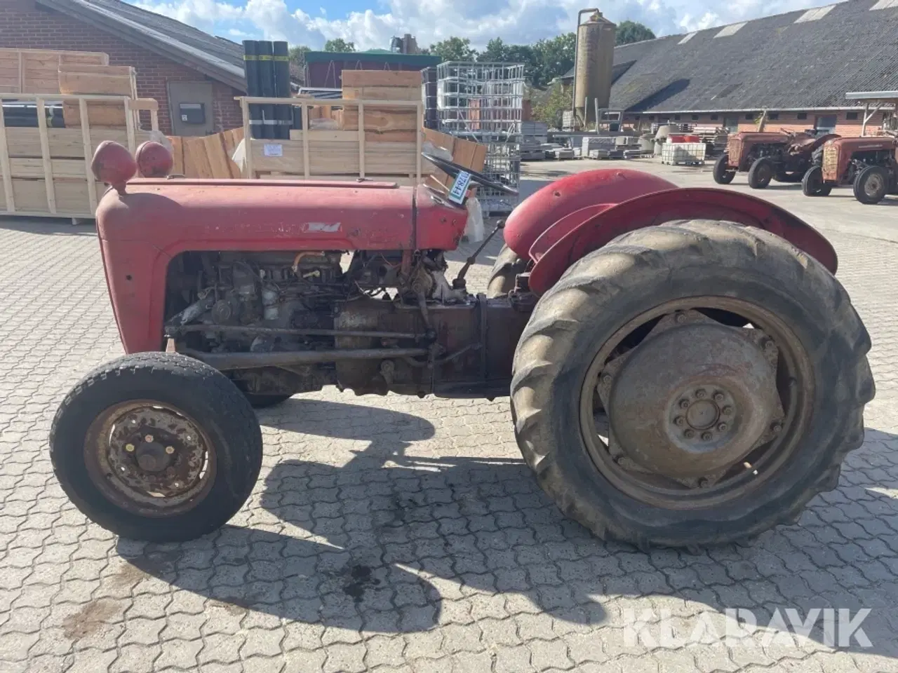 Billede 2 - Veterantraktor Massey-Ferguson 35