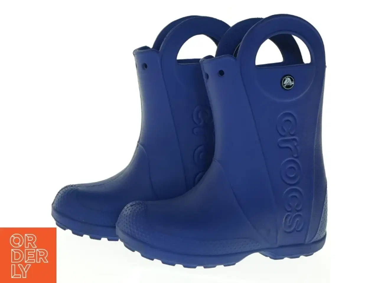 Billede 1 - Blå Crocs gummistøvler fra Crocs (str. 13/ 21 cm fra hæl til tå )