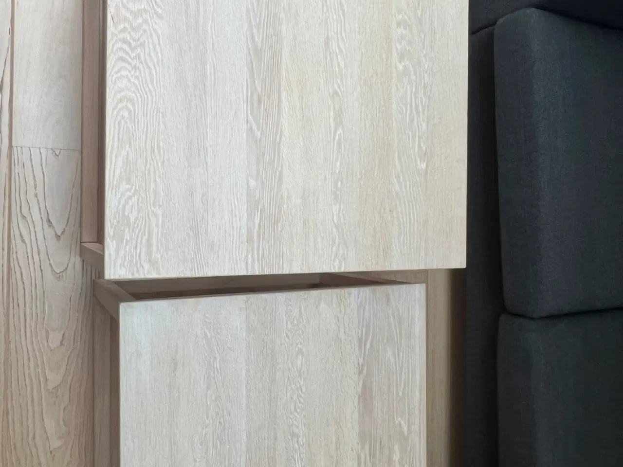 Billede 3 - To sofaborde i egetræ