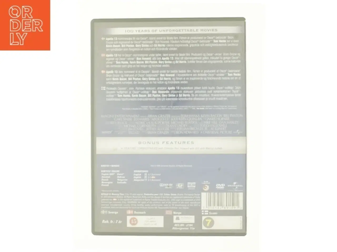 Billede 2 - Apollo 13 (100th Ae) fra DVD
