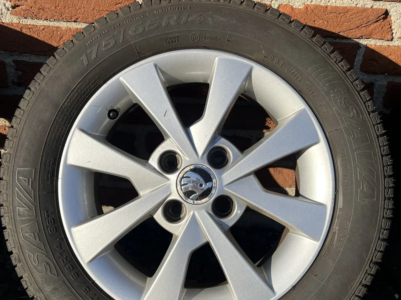 Billede 4 - 4x100 14” fælge med sommerdæk