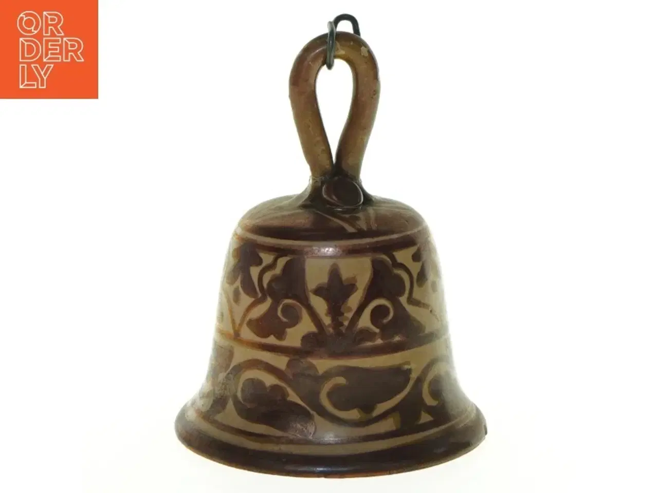 Billede 2 - Keramikklokke med mønster