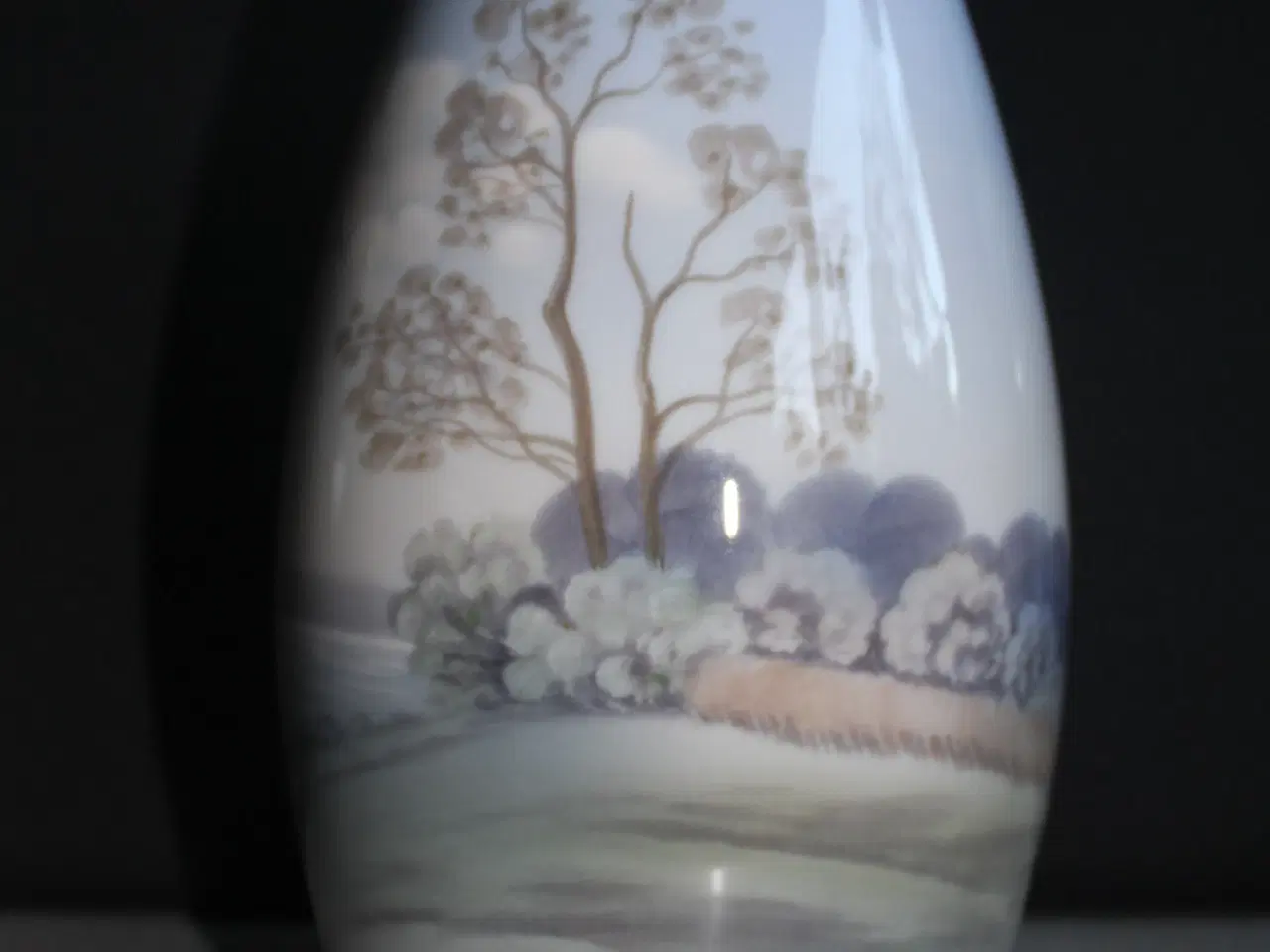 Billede 9 - Vase med landskab fra B&G